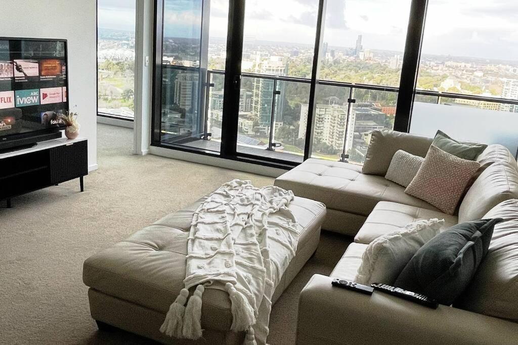 Lux 3 Bedroom Apartment In Southbank 墨尔本 外观 照片